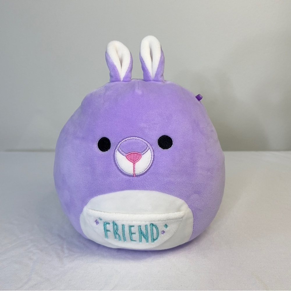 Squishmallows 12 inch Kiki the Purple Kangaroo - Child's Ultra Soft Plush Toy.